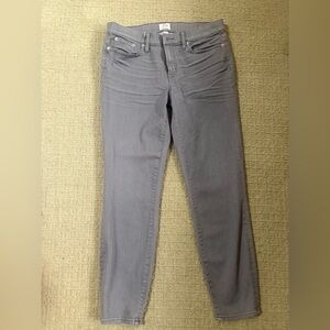 J. Crew Straight-Leg Gray Women's Jeans
